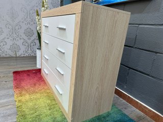 Cómoda 4 cajones 98cm