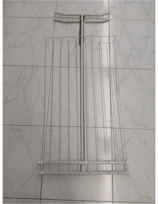 Rayen | Tendedero de acero | Superficie de tendido de 10 m | Tendedero plegable | Para interior y exterior | 90 x 53 -5 x 82 cm