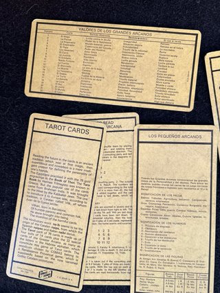 Tarot Comas 22 Arcanos Mayores
