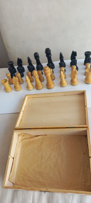 Antiguo juego ajedrez alemán Bundesform