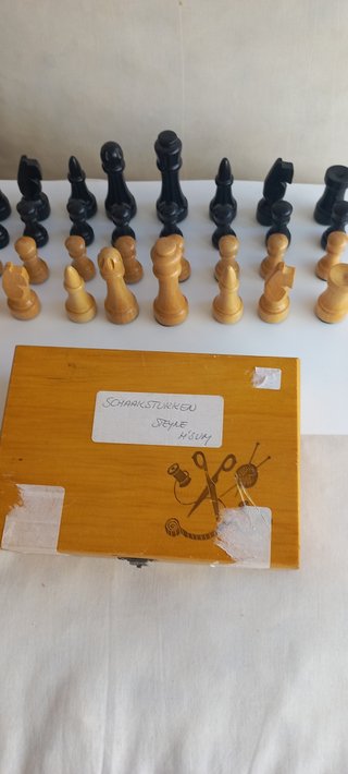 Antiguo juego ajedrez alemán Bundesform