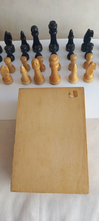 Antiguo juego ajedrez alemán Bundesform