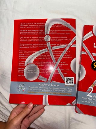 2 libros de Unas Matemáticas Para Todos 9a edición