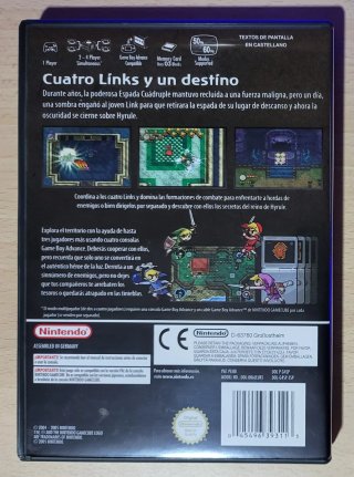 Nintendo GameCube Zelda Four Swords Adventures