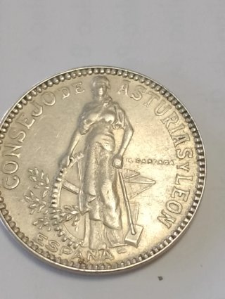 Moneda 2 Pesetas 1937 España