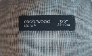 Camisa Cedarwood Hombre Talla M Gris