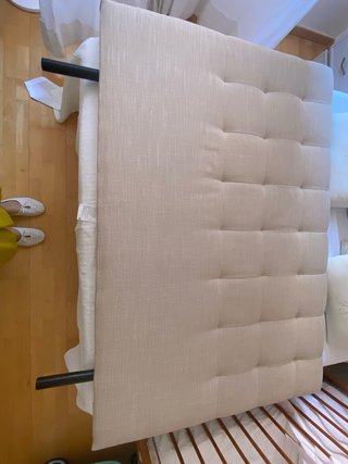 Cabecero tapizado Ikea Beige
