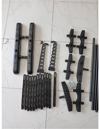 NK Tendedero Vertical Plegable con 4 Niveles - 6 Bandejas Retráctiles + 2 Alas Laterales con Soporte Perchas + Zapatero - Ruedas