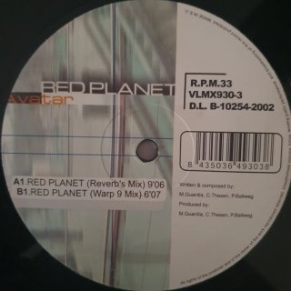 Vinilo Red Planet Avatar