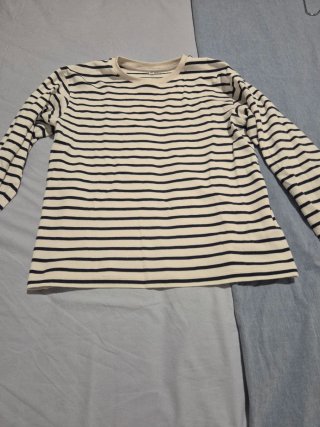 Camiseta Uniqlo Rayas T.36