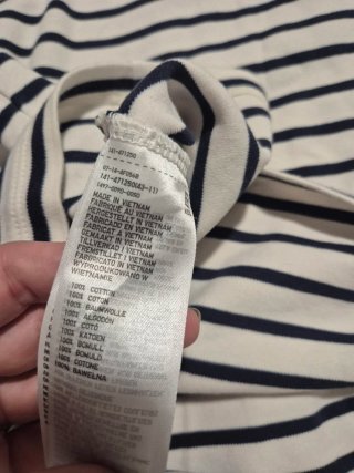 Camiseta Uniqlo Rayas T.36