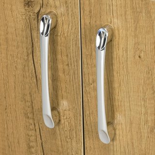 Mueble de Baño Bajo Lavabo Moderno, Armario Suspendido de 2 Puertas con 2 Estantes y Corte en U de Madera, para Lavabos Con o Sin Columna, Color Natural