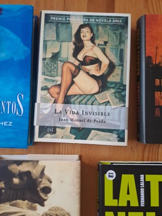 Lote 5 novelas tapa dura