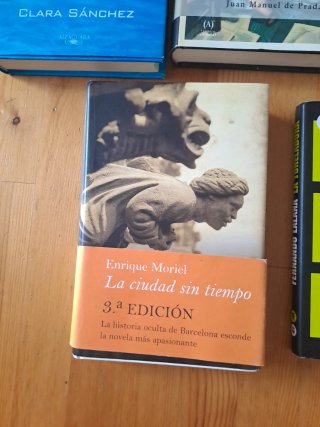 Lote 5 novelas tapa dura