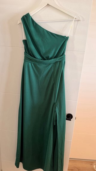 Vestido largo verde de fiesta