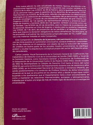 Compendio de derecho de la persona y del patrimoni