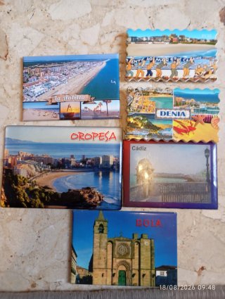 Lote de Imanes de Nevera Colección España