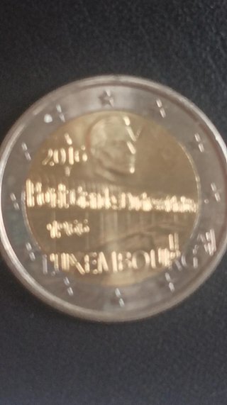 Moneda 2 Euros Luxemburgo 2016