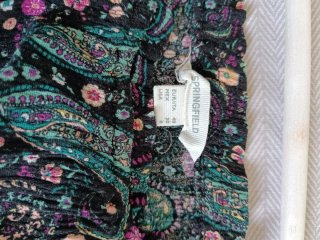 Vestido Springfield estampado paisley [Negociable]