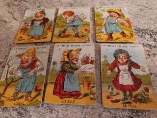 Cartas Francesas La Famille Lempeigne