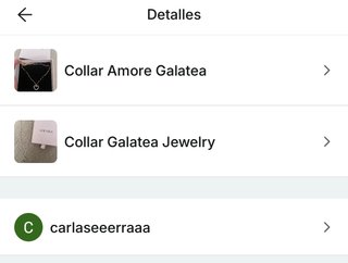 Collar Galatea Corazón Dorado