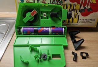 Proyector Minicinex Meccano Lucky Luke