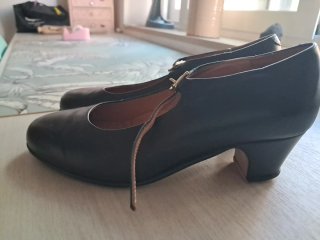 Zapatos Flamenco Maty Negros