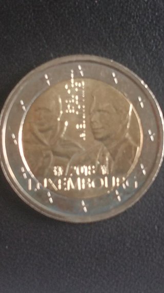 Moneda 2 Euros Luxemburgo 2018