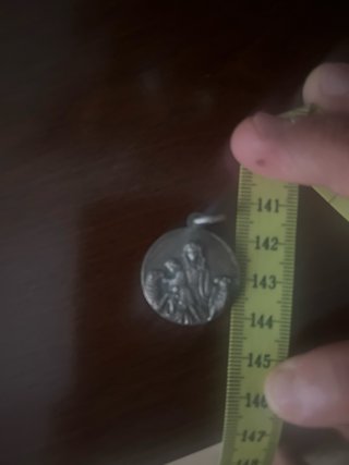 Medalla Virgen Acero