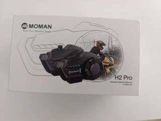 MOMAN H2 Pro - Pack 2 Intercomunicadores Moto