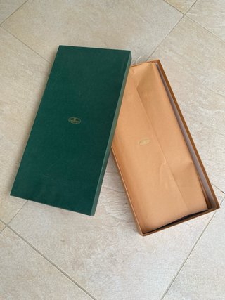 2 Estuches LeatherNorth Piel Marrón/Verde Nuevos