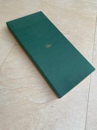 2 Estuches LeatherNorth Piel Marrón/Verde Nuevos