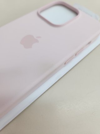 Funda silicona MagSafe iPhone 14 Pro Rosa
