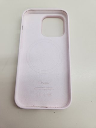Funda silicona MagSafe iPhone 14 Pro Rosa