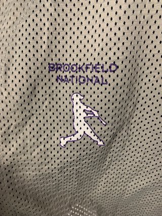 Maglia Baseball Vintage Brookfield National L