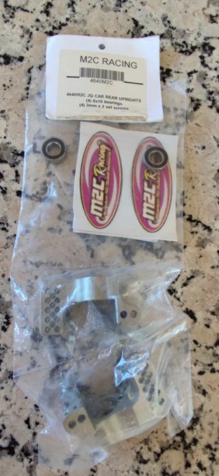 Manguetas Traseras CNC M2C Racing  Coche RC JQ
