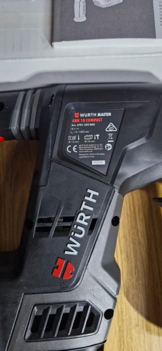 Taladro percutor WURTH AKKU-BOHRHAMMER ABH 18