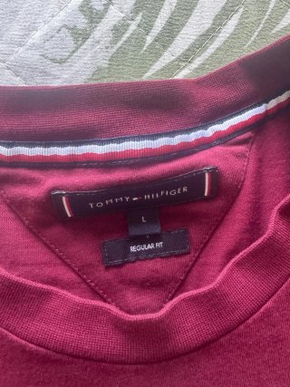 Camiseta Tommy Hilfiger Granate Talla M