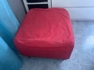 Reposapiés Ikea Rojo