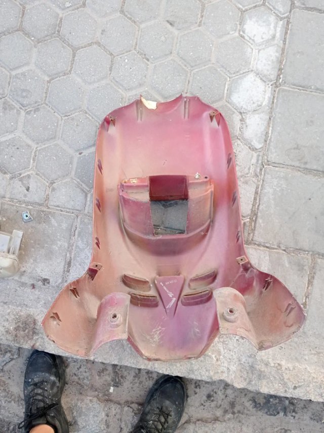 Carenado Piaggio Typhoon Rojo