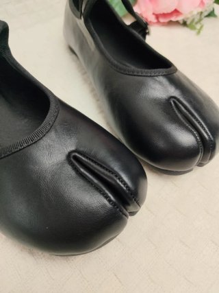 Merceditas tabi negras talla 37