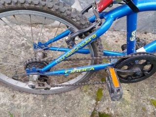 Bicicleta infantil Orbea azul