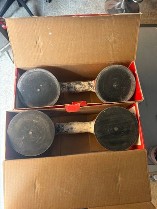 2 Ventosas Dobles Rubi Heavy Duty