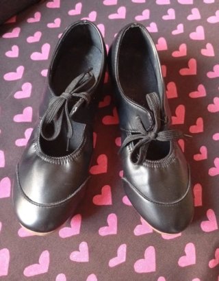 Zapatos de baile negros