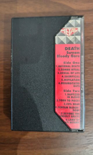 Death - Scream Bloody Gore Cassetta