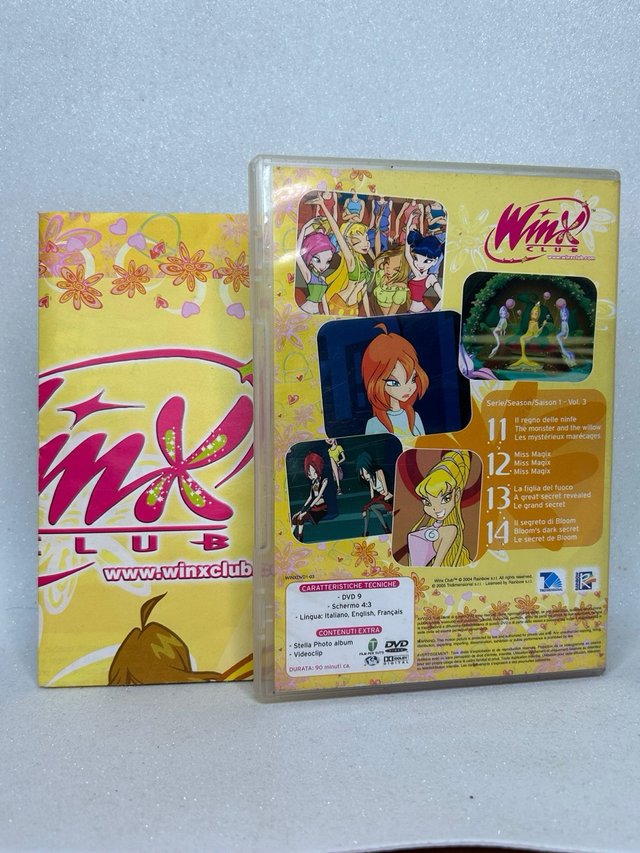 Winx Club DVD n° 3 + Poster