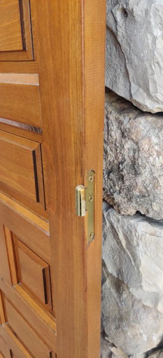 Puertas de madera maciza para habitación y armario