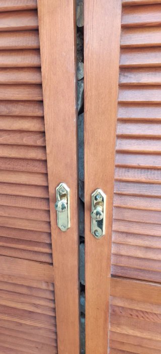 Puertas de madera maciza para habitación y armario