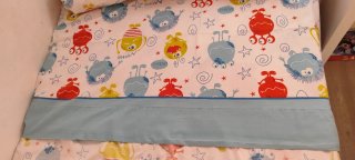 Juego sábanas infantil cama 80cm