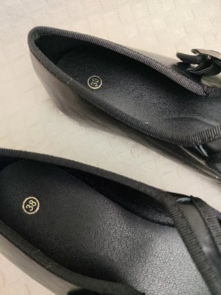 Merceditas Tabi Negras Talla 38